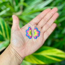 Load image into Gallery viewer, Half-Flower Embroidered Earrings