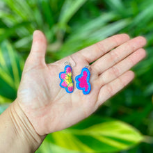 Load image into Gallery viewer, Half-Flower Embroidered Earrings