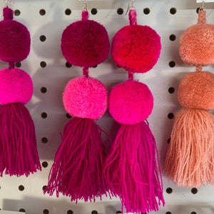 POMPOM earrings - Summer Collection