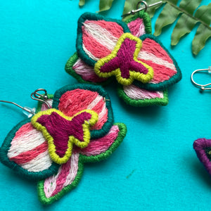 Orchid Earrings