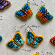 Load image into Gallery viewer, SMALL Butterfly earrings