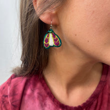 Load image into Gallery viewer, SMALL Moth + Dragonfly earrings