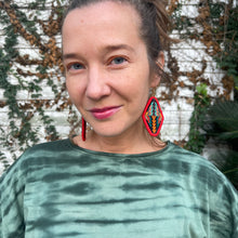 Load image into Gallery viewer, Xxxmas EMBROIDERED earrings