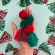 Load image into Gallery viewer, Xxxmas POMPOM earrings