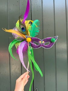 DIY Mardi Gras MASK Workshop