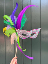 Load image into Gallery viewer, DIY Mardi Gras MASK Workshop