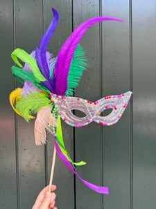 DIY Mardi Gras MASK Workshop