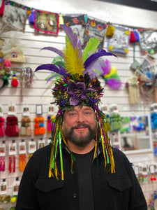 Mardi Gras Headpiece Workshop, February 3rd-8th