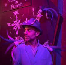 Load image into Gallery viewer, Skeleton Purple Fedora + Epaulets