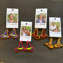 Load image into Gallery viewer, Witch Hat earrings