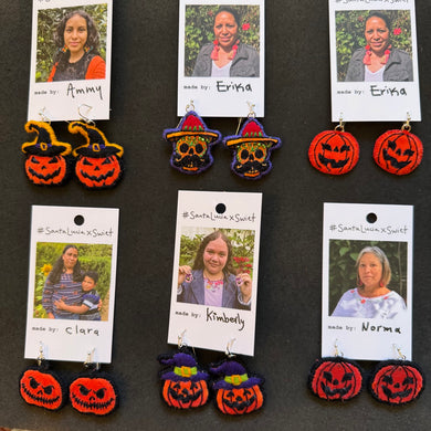 Pumpkin earrings