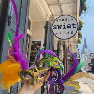 DIY Mardi Gras MASK Workshop