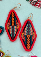 Load image into Gallery viewer, Xxxmas EMBROIDERED earrings