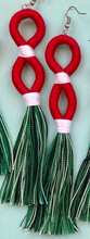 Load image into Gallery viewer, Xxxmas TASSEL earrings