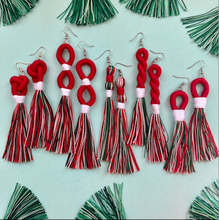 Load image into Gallery viewer, Xxxmas TASSEL earrings