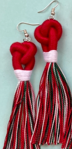 Xxxmas TASSEL earrings