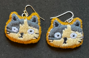 Cat earrings