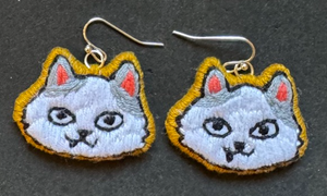 Cat earrings