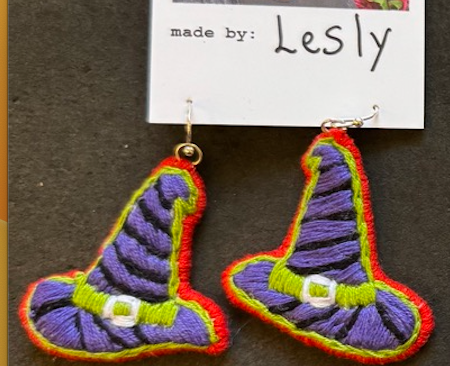 Witch Hat earrings