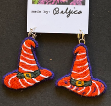 Load image into Gallery viewer, Witch Hat earrings