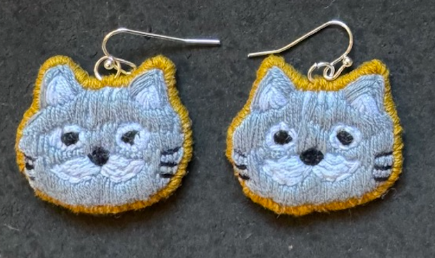 Cat earrings