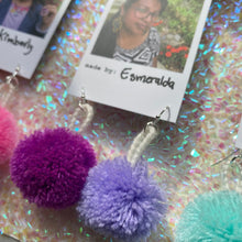 Load image into Gallery viewer, solo POMPOM earrings