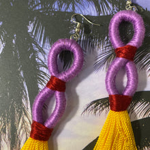 Load image into Gallery viewer, Sunset TASSEL Earrings