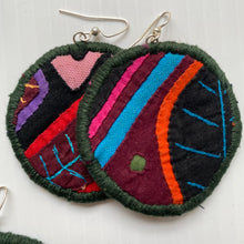 Load image into Gallery viewer, MEDIUM Fabric Earrings- MOLA