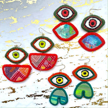 Load image into Gallery viewer, XxxMas Eye earrings