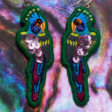 Load image into Gallery viewer, Painted+Beaded+Sewn+Sequin Birds